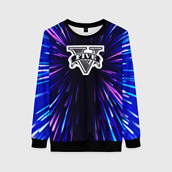 Свитшот женский GTA neon energy, цвет: 3D-черный