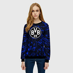 Свитшот женский Borussia blue energy, цвет: 3D-черный — фото 2