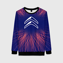 Свитшот женский Citroen red energy, цвет: 3D-черный