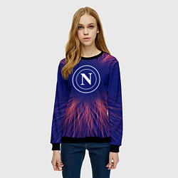 Свитшот женский Napoli red energy, цвет: 3D-черный — фото 2