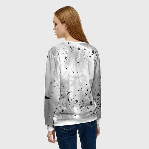 Женский свитшот Рок энд ролл / 3D-Белый – фото 4
