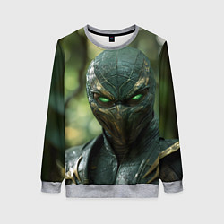 Женский свитшот Reptile green Mortal kombat