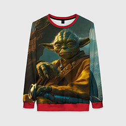 Женский свитшот Мудрец Йода