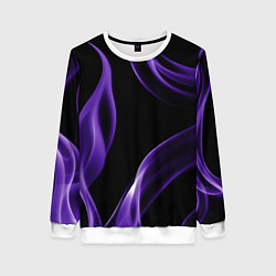 Женский свитшот Purple abstraction
