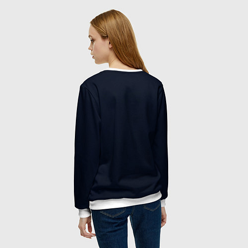 Женский свитшот Кокоми Сангономия реализм / 3D-Белый – фото 4