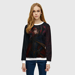 Свитшот женский Лелуш Ламперуж Британский, цвет: 3D-белый — фото 2