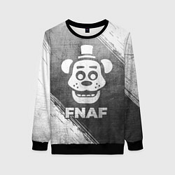 Свитшот женский FNAF - grey gradient, цвет: 3D-черный