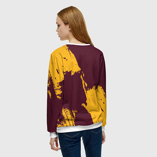 Женский свитшот Cleveland Cavaliers NBA team / 3D-Белый – фото 4