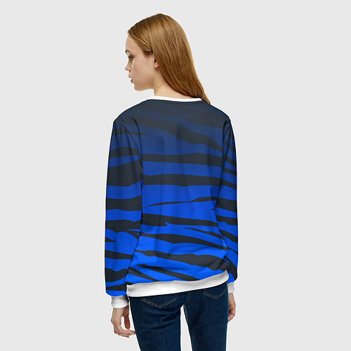 Женский свитшот Astro психоделика / 3D-Белый – фото 4