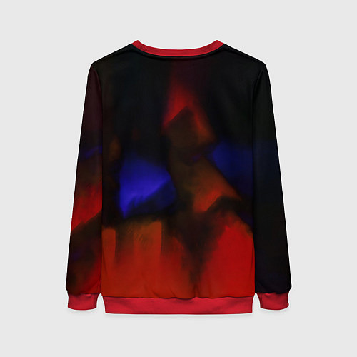 Женский свитшот Anime XX Zero Two 002 / 3D-Красный – фото 2