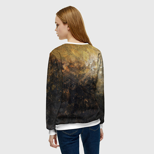 Женский свитшот Воин Гатц в броне / 3D-Белый – фото 4