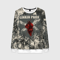 Свитшот женский Linkin Park - Hybrid Theory, цвет: 3D-белый