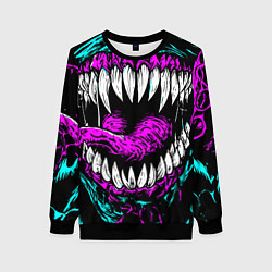 Женский свитшот Клыки венома