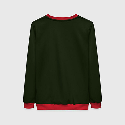 Женский свитшот Рик - магистр-джедай / 3D-Красный – фото 2