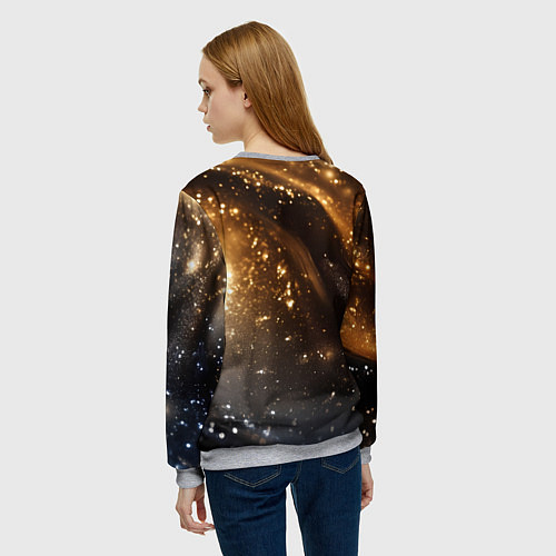 Женский свитшот Леди Гага ретро стиль / 3D-Меланж – фото 4