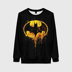 Женский свитшот Бэтмен летучая мышь