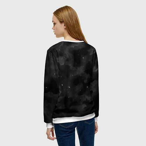 Женский свитшот Где мы - там победа волк ВДВ / 3D-Белый – фото 4