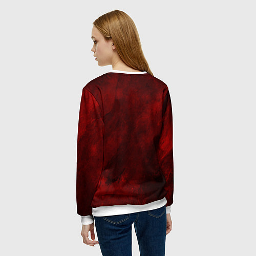 Женский свитшот Знак качества - сделано в СССР / 3D-Белый – фото 4