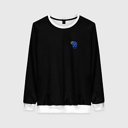 Свитшот женский Sling, цвет: 3D-белый