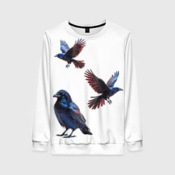 Женский свитшот Вороны