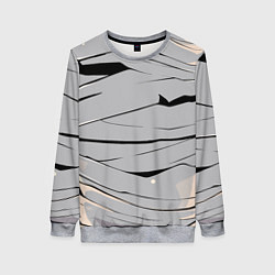 Свитшот женский Мумия бинты, цвет: 3D-меланж