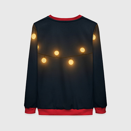 Женский свитшот Год силы и свободы 2026 / 3D-Красный – фото 2