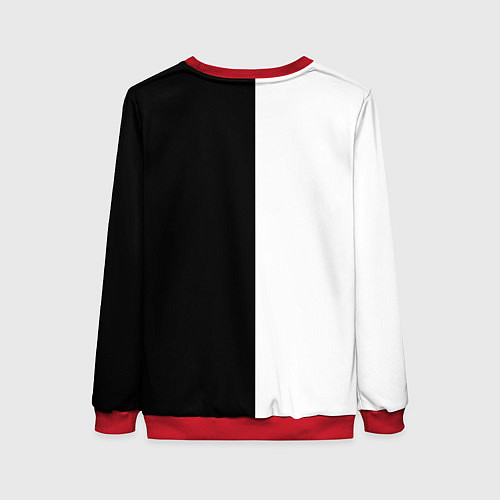 Женский свитшот Лучше поздно чем никогда / 3D-Красный – фото 2