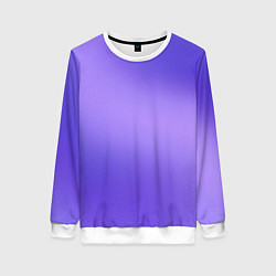 Женский свитшот Color purple gradient