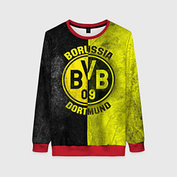 Свитшот женский Borussia Dortmund, цвет: 3D-красный