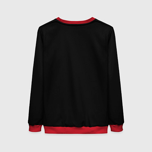 Женский свитшот 30 seconds to mars / 3D-Красный – фото 2