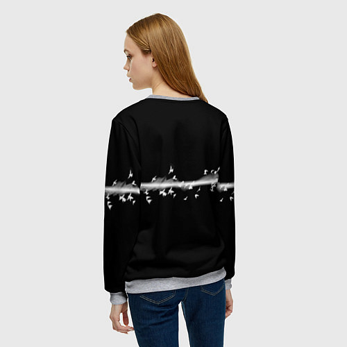 Женский свитшот Pink Floyd / 3D-Меланж – фото 4