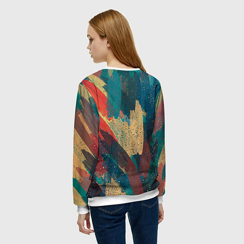 Женский свитшот Доктор кто / 3D-Белый – фото 4