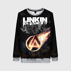 Свитшот женский Linkin Park: Comet, цвет: 3D-меланж