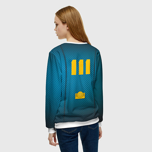 Женский свитшот Overalls 111 / 3D-Белый – фото 4