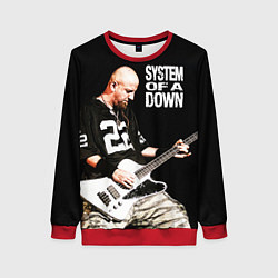 Свитшот женский System of a Down, цвет: 3D-красный