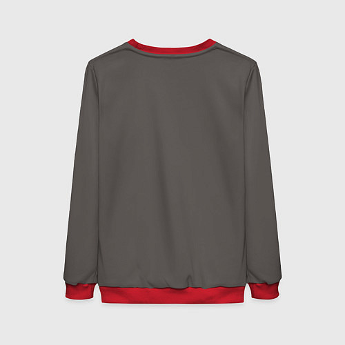 Женский свитшот Флоки / 3D-Красный – фото 2