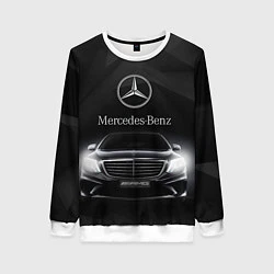Свитшот женский Mercedes, цвет: 3D-белый