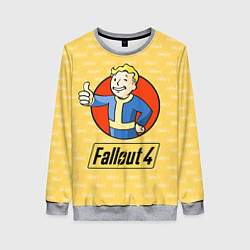 Свитшот женский Fallout 4: Pip-Boy, цвет: 3D-меланж