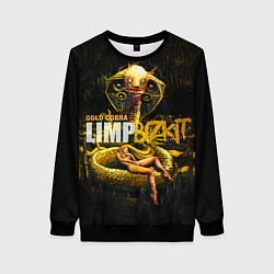 Свитшот женский Gold Cobra: Limp Bizkit, цвет: 3D-черный