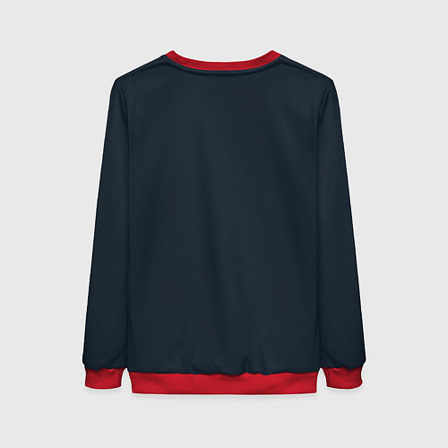 Женский свитшот Велогонщик / 3D-Красный – фото 2