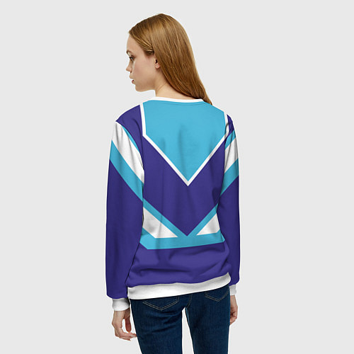 Женский свитшот Сладкая Анна / 3D-Белый – фото 4