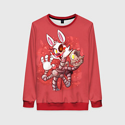 Свитшот женский Death Mangle, цвет: 3D-красный