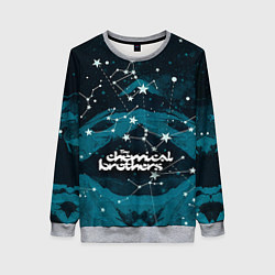 Свитшот женский Chemical Brothers: Space, цвет: 3D-меланж