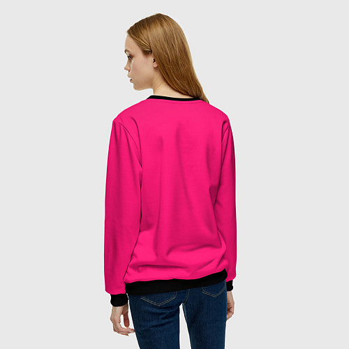 Женский свитшот You're dead meat / 3D-Черный – фото 4