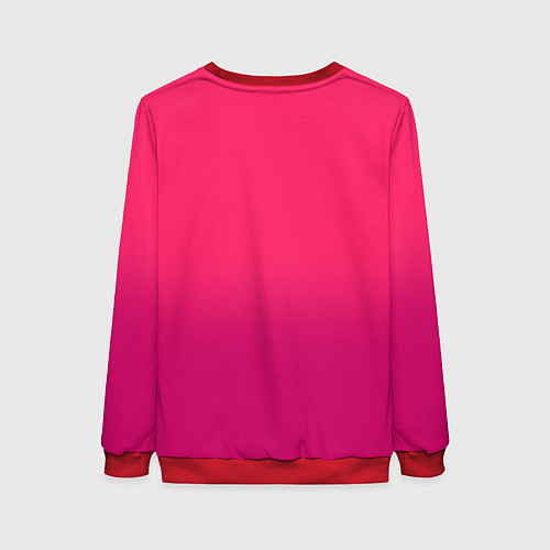 Женский свитшот So we are actually doing this? / 3D-Красный – фото 2