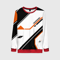 Свитшот женский CS:GO Asiimov P250 Style, цвет: 3D-красный