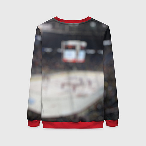 Женский свитшот Washington Capitals / 3D-Красный – фото 2