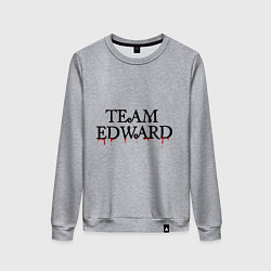 Свитшот хлопковый женский Edward team, цвет: меланж