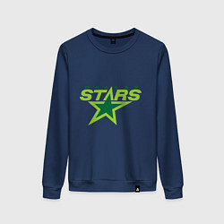 Свитшот хлопковый женский Dallas Stars, цвет: тёмно-синий