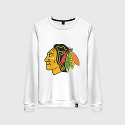 Свитшот хлопковый женский Chicago Blackhawks: Kane, цвет: белый